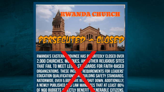 Rwandan Christians Arrested For Worshipping: An Urgent Call to&nbsp;Prayer